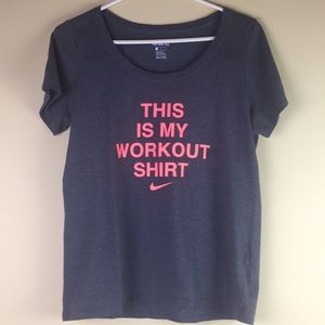 Nike workout T-shirt